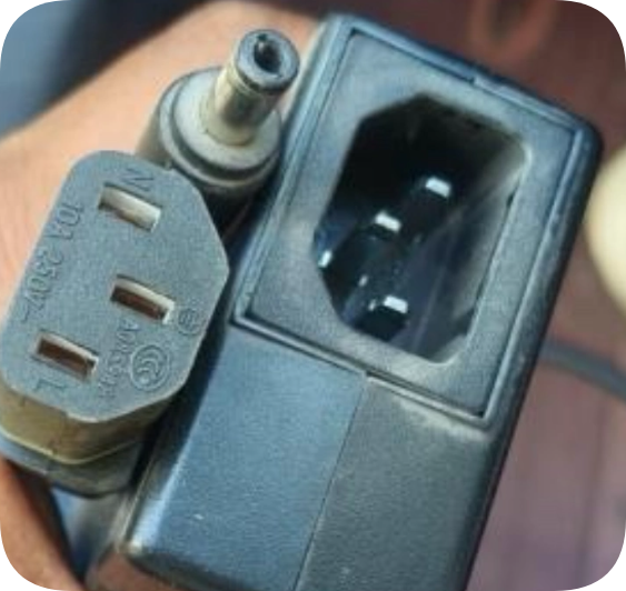 *Brand NEW*KJ-BJ-1208C Power Adapter for All-in-One PC (DC 12V 8A, Round Connector)Power